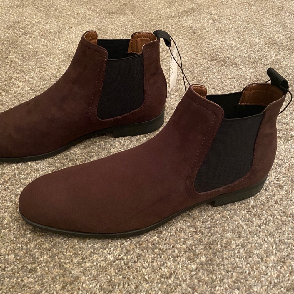 H&M suede boots size 11.5